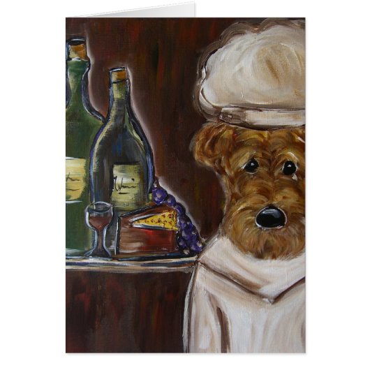 AIREDALE TERRIER CARDS (Front)
