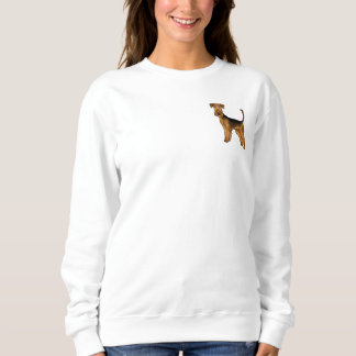 Airedale Terrier Cartoon Dog Bingley Terrier Dog Sweatshirt