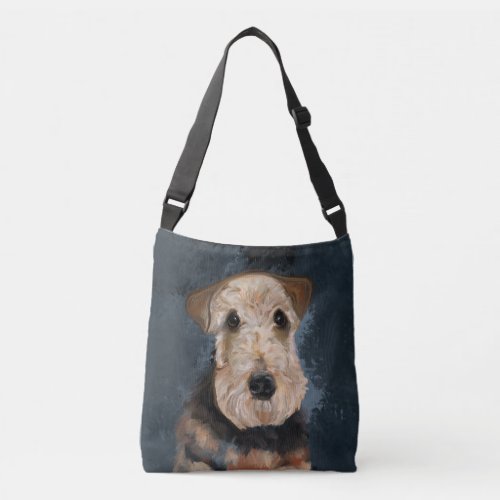  AIREDALE TERRIER        CROSSBODY BAG