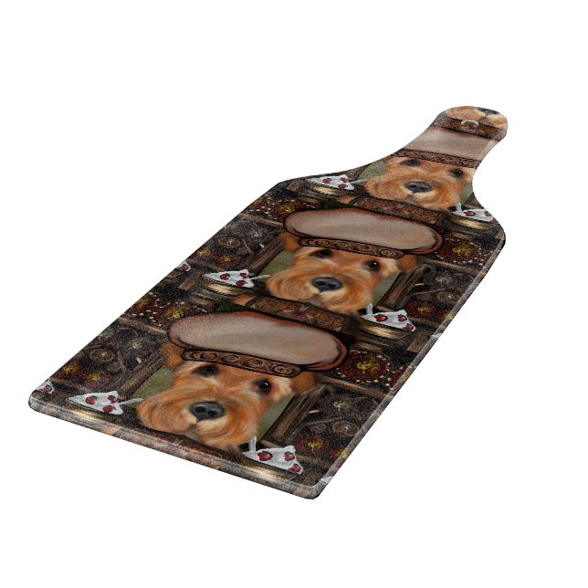 Airedale  Terrier  Cutting Board (Corner)