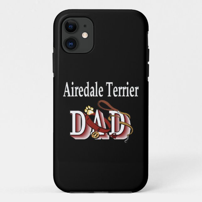 Airedale Terrier Dad Case-Mate iPhone Case (Back)
