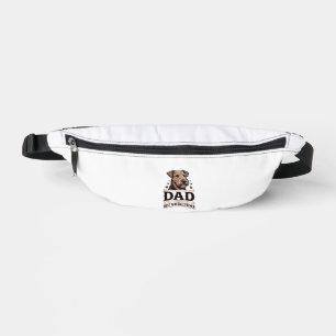 Airedale Terrier Dad Vintage Dog Father Shirt_1 Fanny Pack