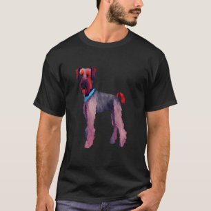 Airedale Terrier dog breeds Fans quotes Family T-Shirt