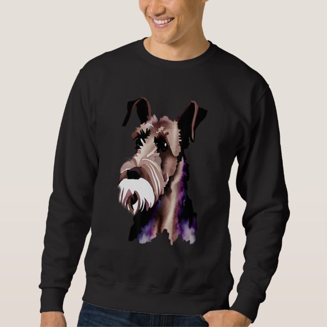 Airedale Terrier dog breeds   quotes Family Jokes Sweatshirt (Front)