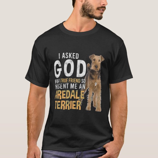 Airedale Terrier Dog Dog breeder957png957 T-Shirt (Front)