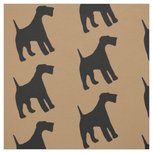 Airedale Terrier Dog Fabric