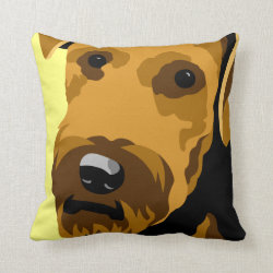Airedale Terrier Dog Pillows