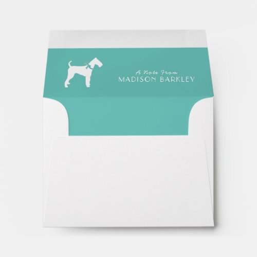 Airedale Terrier Dog Puppy Envelope