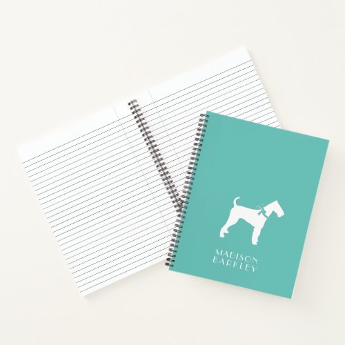 Airedale Terrier Dog Puppy Notebook