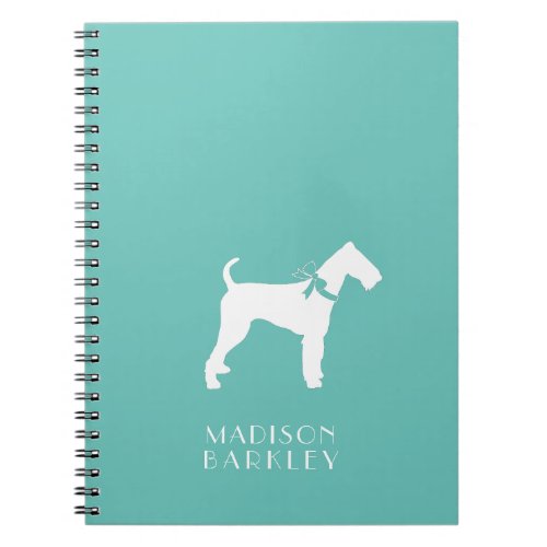 Airedale Terrier Dog Puppy Notebook