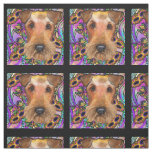 AIREDALE TERRIER FABRIC