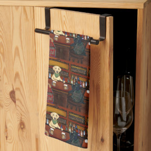 AIREDALE TERRIER & FRIENDS KITCHEN TOWEL