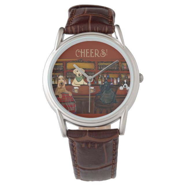  AIREDALE TERRIER  & FRIENDS       WATCH (Front)