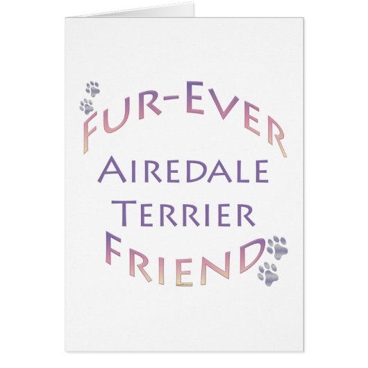 Airedale Terrier Furever (Front)