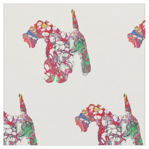 Airedale Terrier gifts, Airedale Terrier Fabric