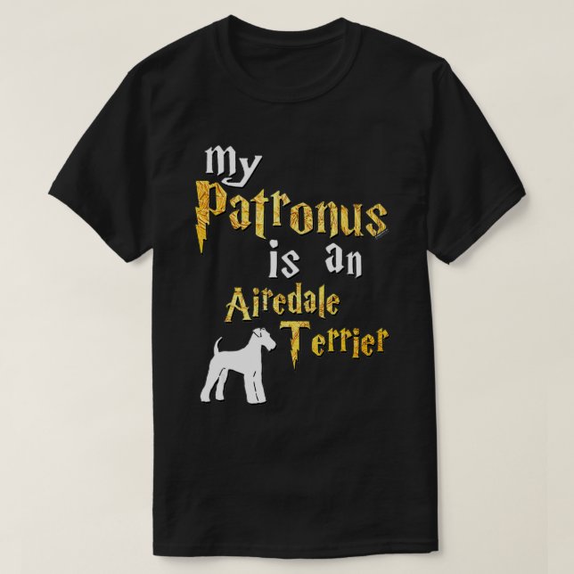 Airedale Terrier Gifts  Airedale Terrier  T-Shirt (Design Front)