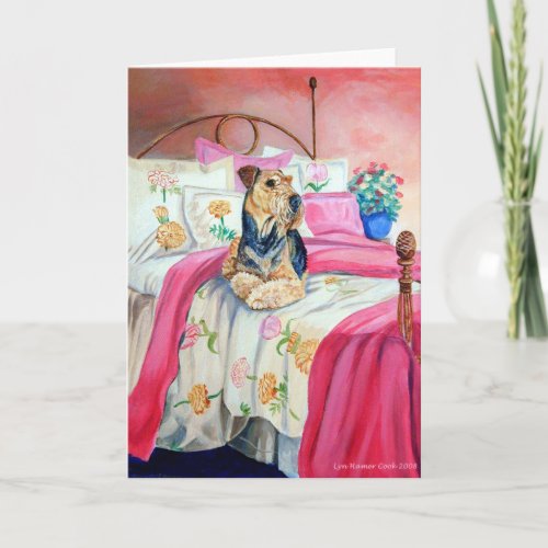 Airedale Terrier Greeting Cards