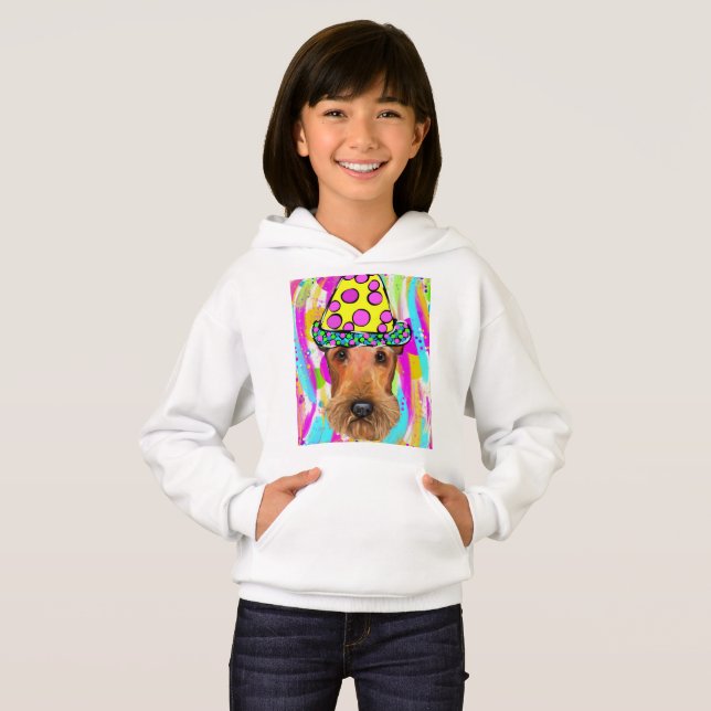 AIREDALE TERRIER   HOODIE (Front Full)