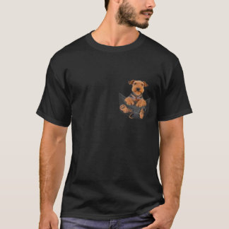 Airedale Terrier in Your Pocket Gift for Dogs Love T-Shirt