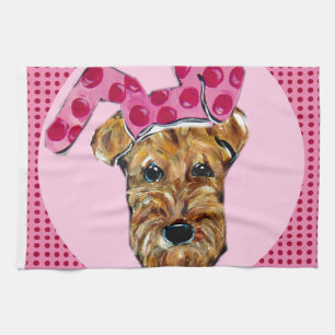 AIREDALE TERRIER KITCHEN TOWEL