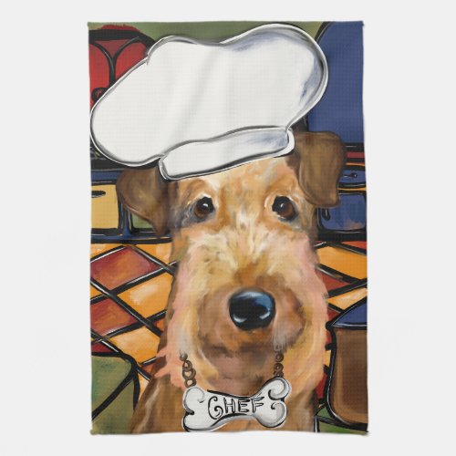 Airedale  Terrier    Kitchen Towel