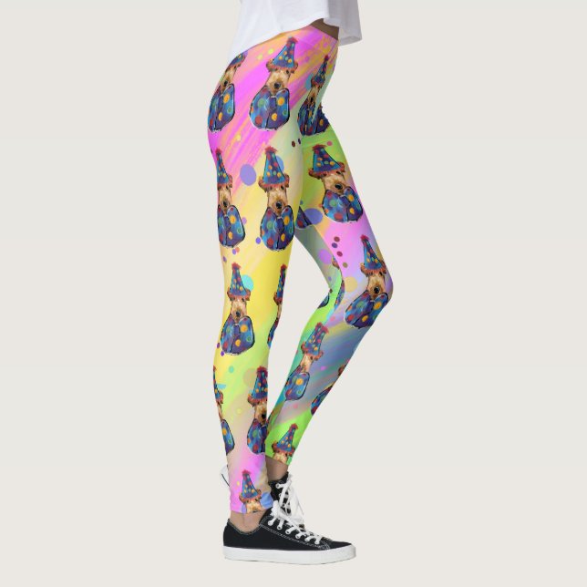  AIREDALE TERRIER         LEGGINGS (Right)