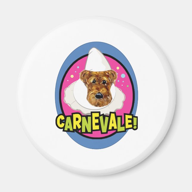 AIREDALE TERRIER MAGNET (Front)