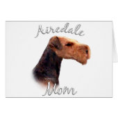 Airedale Terrier Mom 2 (Front Horizontal)