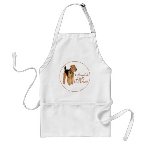 Airedale Terrier Mothers Day Adult Apron