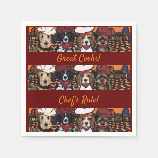 Airedale  Terrier     Napkins (Front)