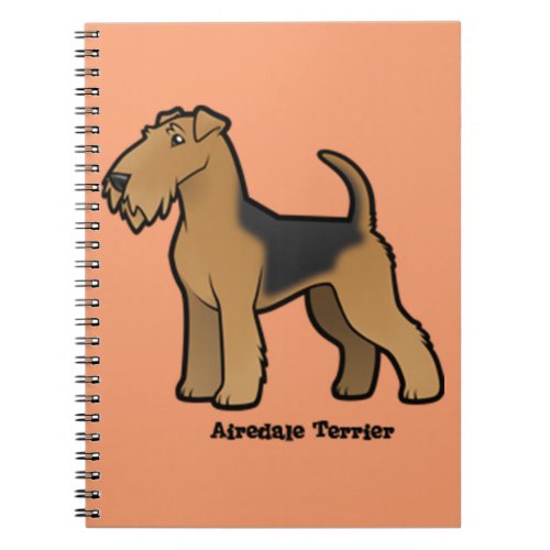 airedale terrier notebook