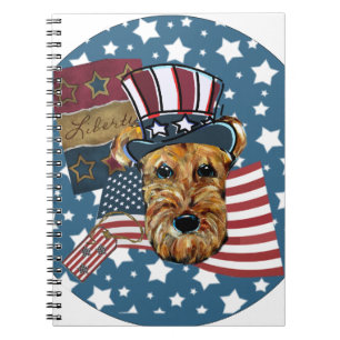 AIREDALE TERRIER NOTEBOOK
