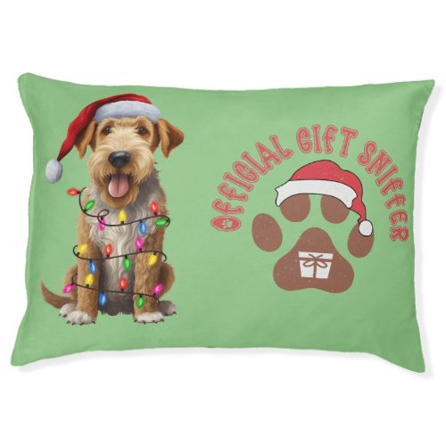 Airedale Terrier Official Gift Sniffer Pet Bed