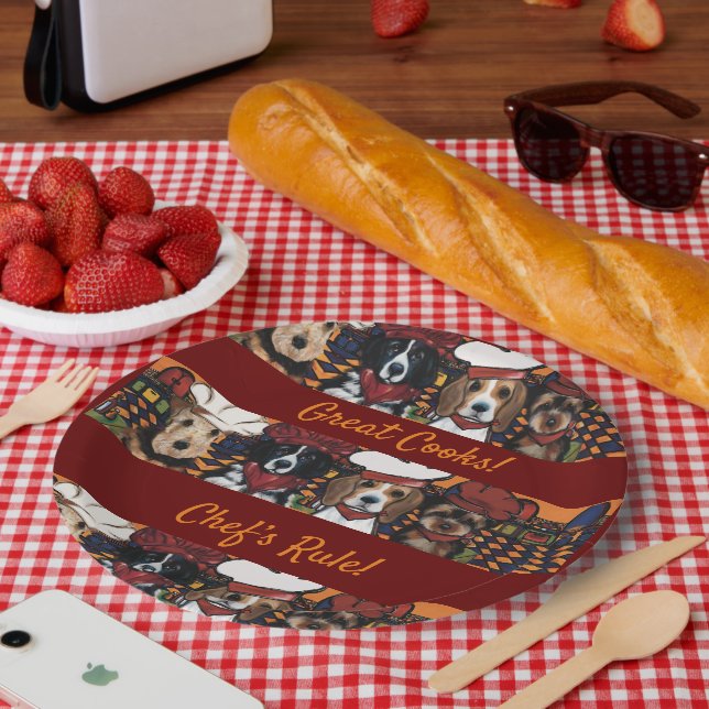 Airedale  Terrier     Paper Plates (Picnic)