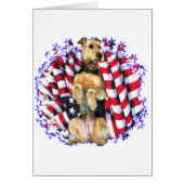 Airedale Terrier Patriot (Front)