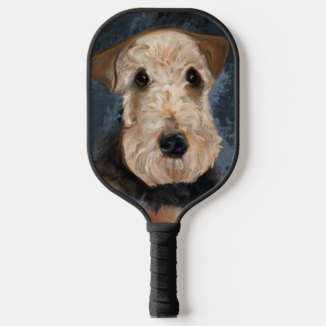  AIREDALE TERRIER        PICKLEBALL PADDLE (Front)