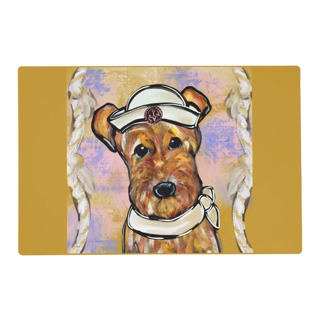 AIREDALE TERRIER   PLACEMAT (Front)