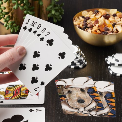 Airedale  Terrier  Playing Cards