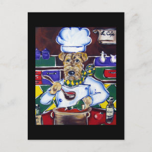 Airedale Terrier Postcard