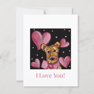AIREDALE TERRIER POSTCARD