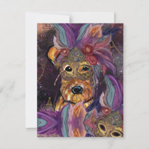 AIREDALE TERRIER   POSTCARD