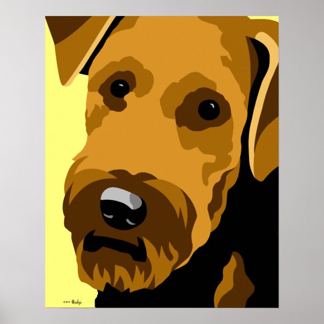 Airedale Terrier Posters (Front)