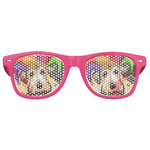 Airedale Terrier  Retro Sunglasses
