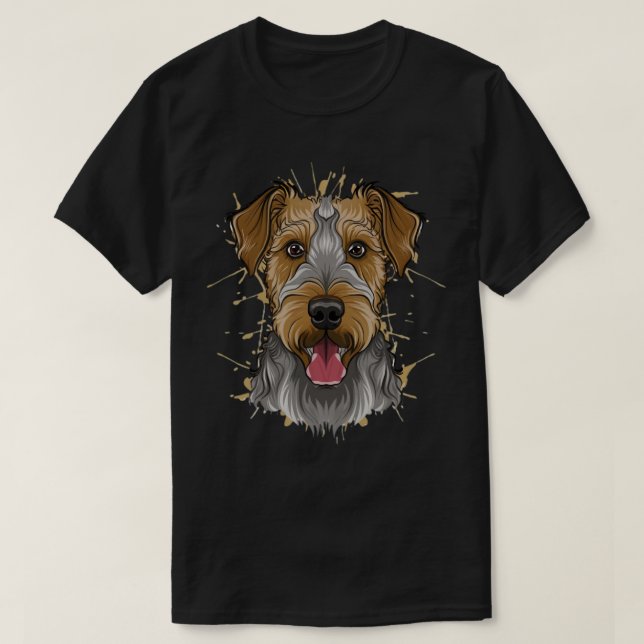 airedale terrier T-Shirt (Design Front)