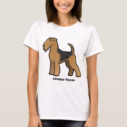 airedale terrier T_Shirt