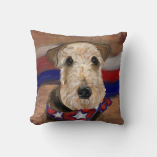  AIREDALE TERRIER        THROW PILLOW