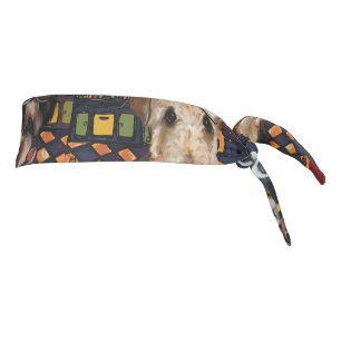 Airedale  Terrier     Tie Headband