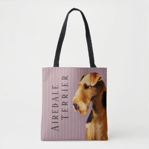 Airedale Terrier Tote Bag