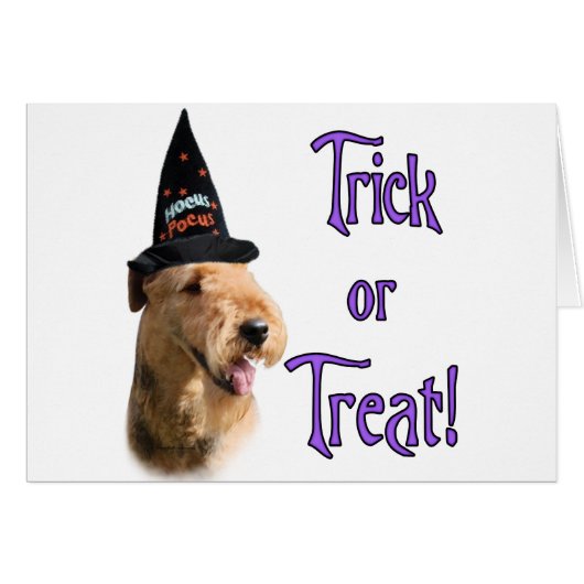 Airedale Terrier Trick (Front Horizontal)