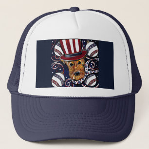  AIREDALE TERRIER     TRUCKER HAT